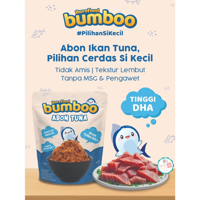 

BAREFOOD BUMBOO Abon Sapi & Ayam 100gr | MPASI Non MSG - Abon Ayam