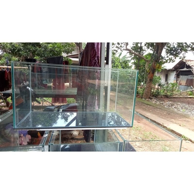 HY76T aquarium 60x30x30 aquarium 60 x 30 x 30 aquarium kaca aquarium polos akuarium 60x30x30