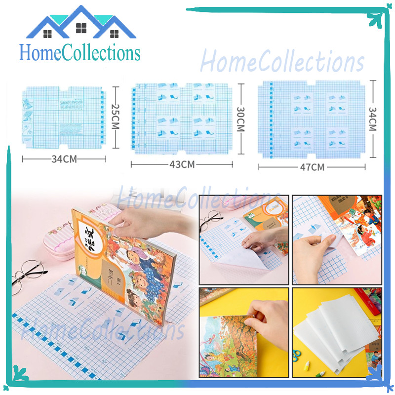 

Sampul Buku Stiker PVC/Film Pelindung Buku 10 Lembar/Film Pelindung Buku Tulis Anak Sekolah