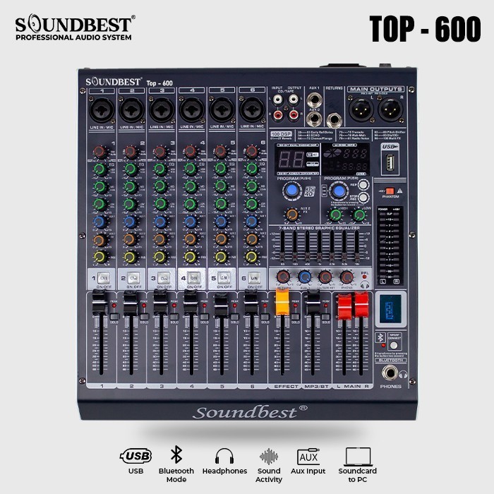 AGEN MIXER SOUNDBEST TOP 600