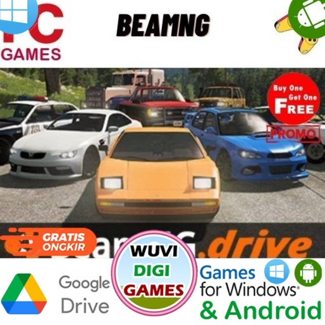 Jual Game PC BeamNG Game PC/Laptop [WuviDigiGames]