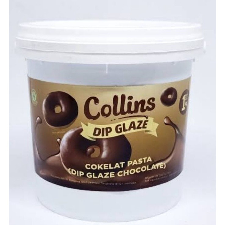 

Collins Dip Glaze Selai Untuk Topping Donut 1 Kg Semua Rasa Zuya Mart