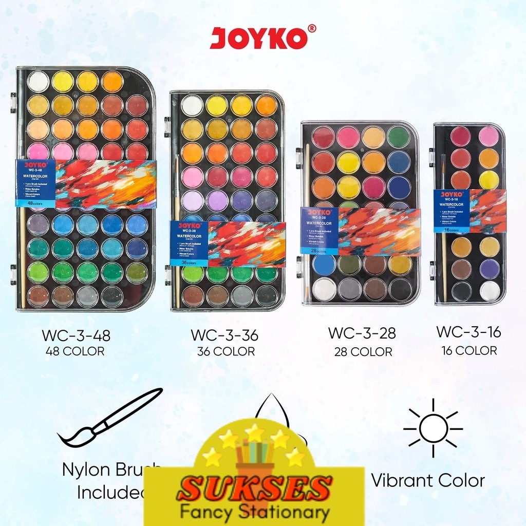 

Watercolor Set Cat Air Joyko WC-3