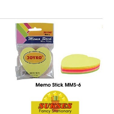 

Memo Stick Sticky Note Kertas Memo Memo Tempel Joyko Mms-6