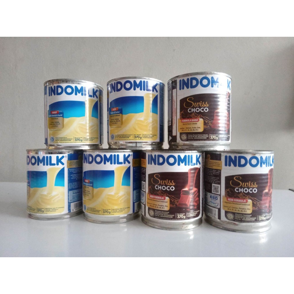 

Susu Kental Manis INDOMILK PUTIH / COKELAT / FRISIAN FLAG / DAIRY CHAMP