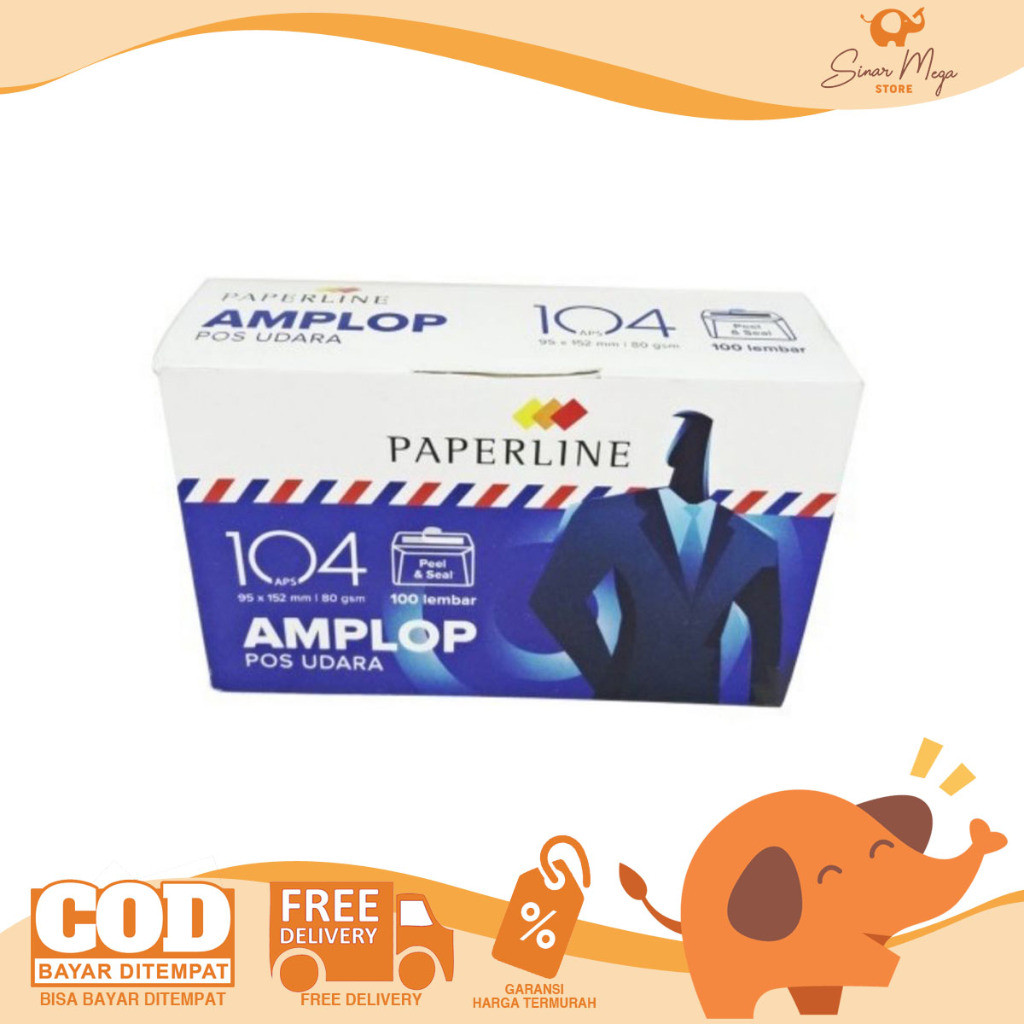 

Paperline Amplop Surat 104 Air Mail Garis Kecil Murah Berkualitas