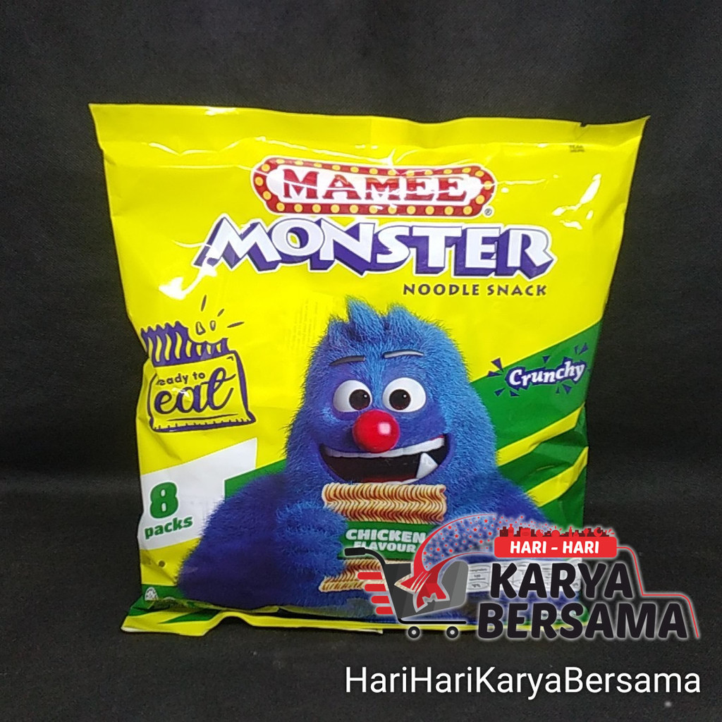 

SNACK MAMEE MONSTER NOODLE SNACK CHICKEN FLAVOUR 8'S X 25GR