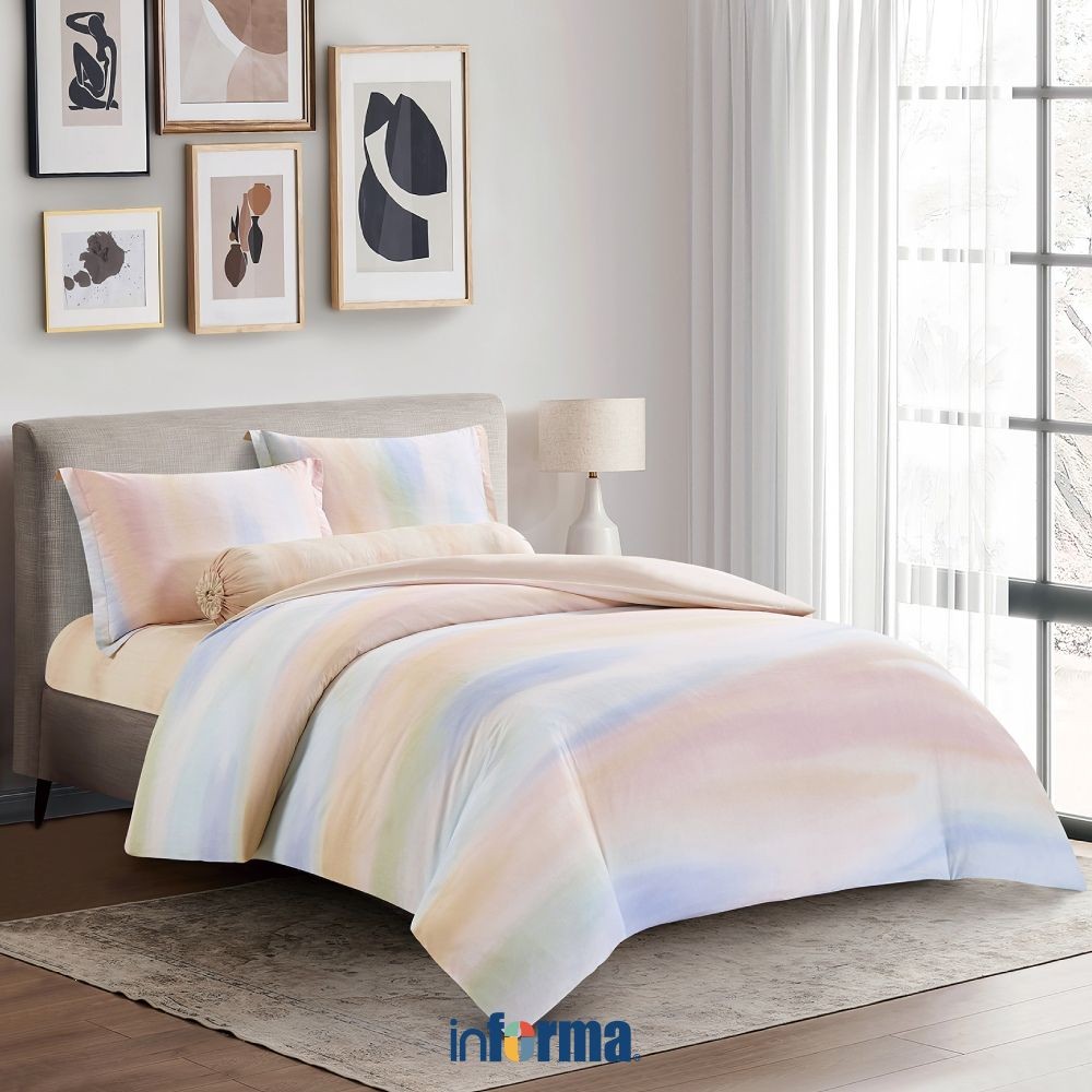 Informa Set Seprai Katun Jeanette King Queen Single 200x200 180x200 160x200 120x200 Sprei Seprei She