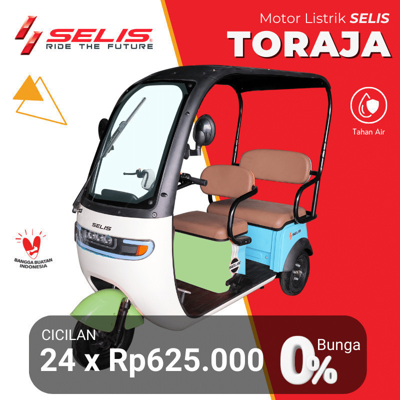 SELIS - Motor listrik Toraja ( Roda 3 )