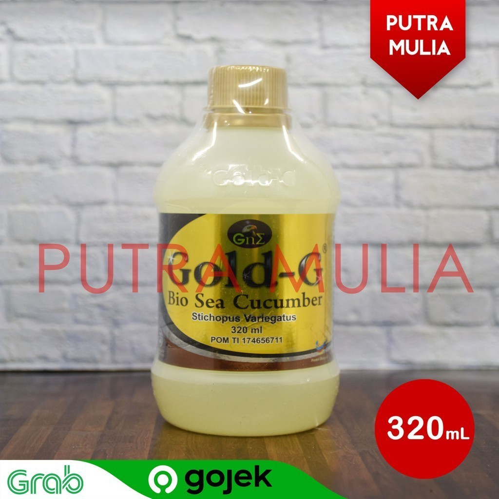 Jelly Gamat Gold G Sea Cucumber 320 ml | 320ML | Jelli Gamat