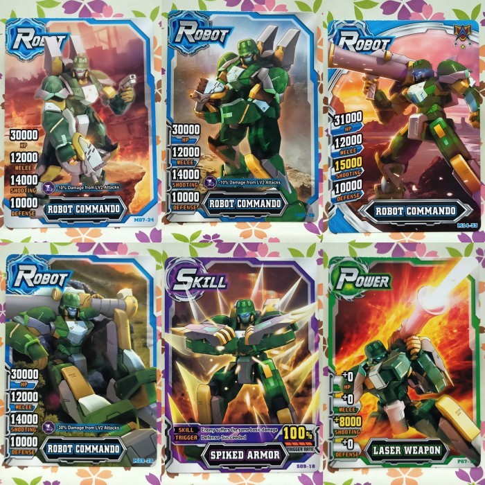 hero of robots normal ROBOT COMMANDO robot / power / skill