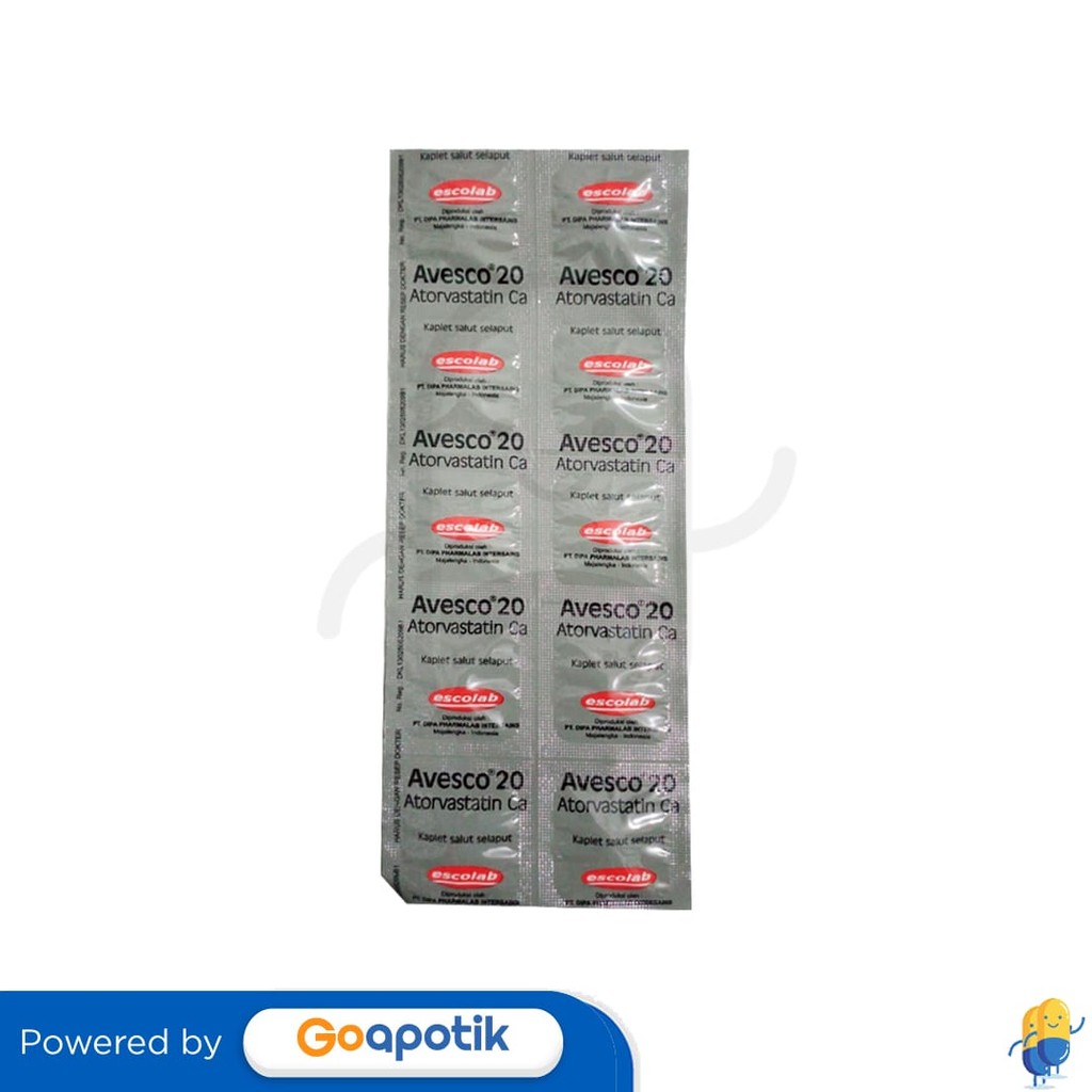 Avesco 20 Mg Strip 10 Kaplet