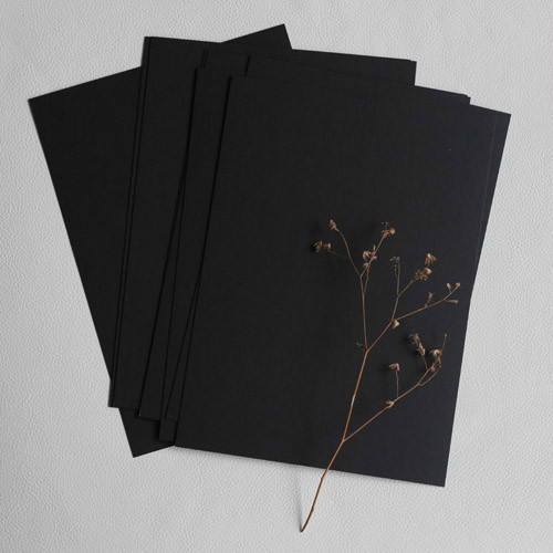 

Card Paper Writing 350g Black Message Card Product Dimensions 21X15cm Pack of 5 Pieces DIY Freehand Drawing Created