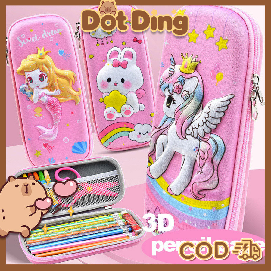 

[DOTDING] Tempat Pensil 3D Kartun Multifungsi Kotak Pensil Kapasitas Besar Untuk Sekolah/Kantor A666
