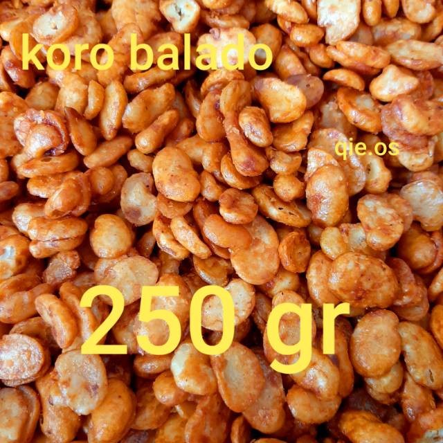 

Kacang koro balado pedas 250gr
