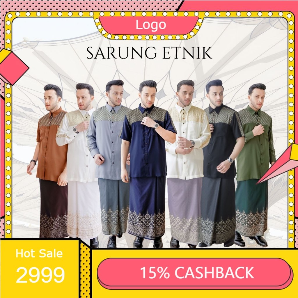 Sarung Premium Etnik Printing by WNJ Luxury / Sarung WNJ