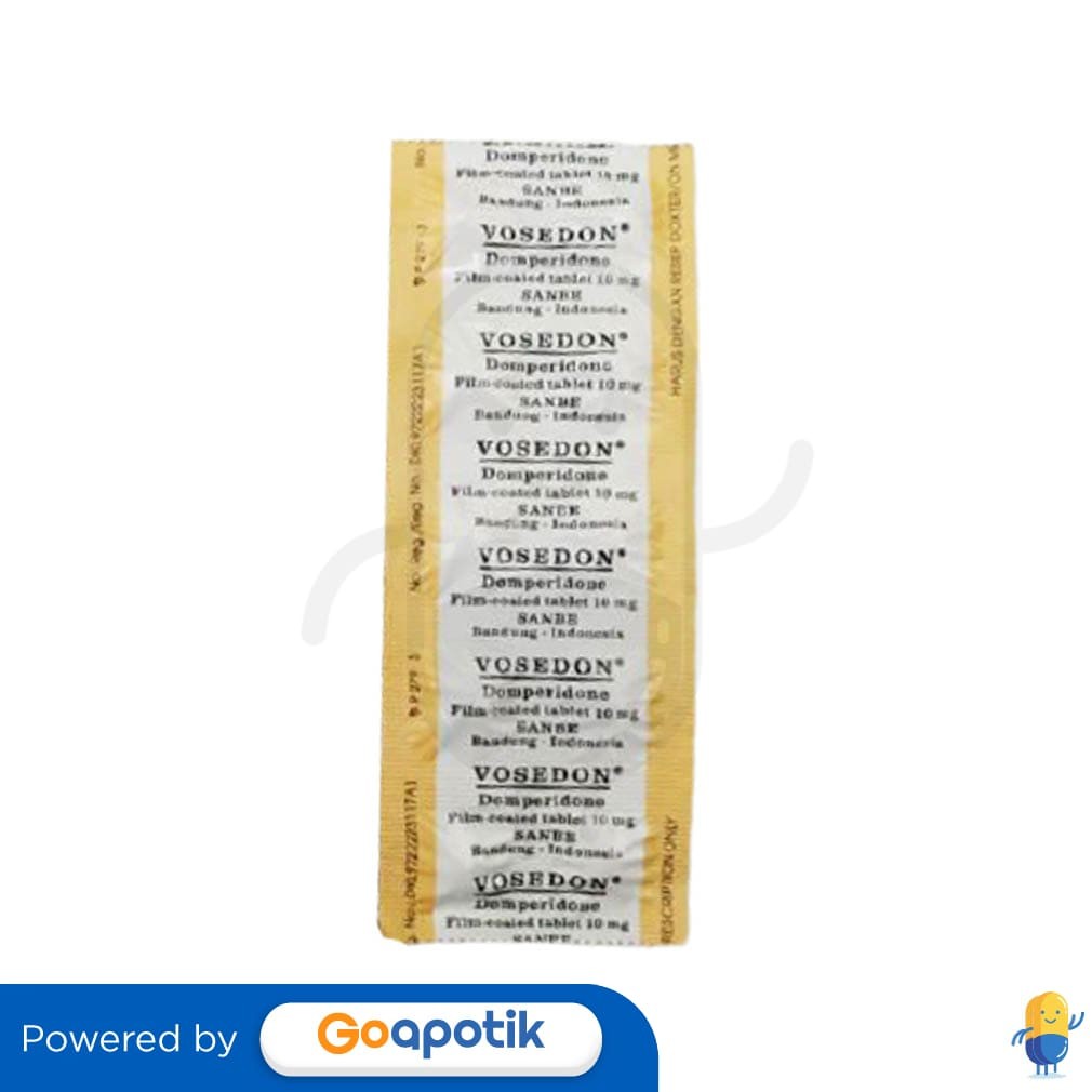 Vosedon 10 Mg Strip 10 Tablet