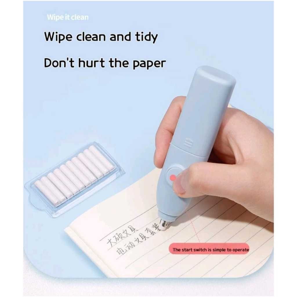 

JAMIN MURAH !!!Diskon ELECTRONIC STATIONERY SET / SET ALAT TULIS ELEKTRIK RAUTAN PENGHAPUS VACUUM PENSIL(BISA LANGSUNG ORDER)