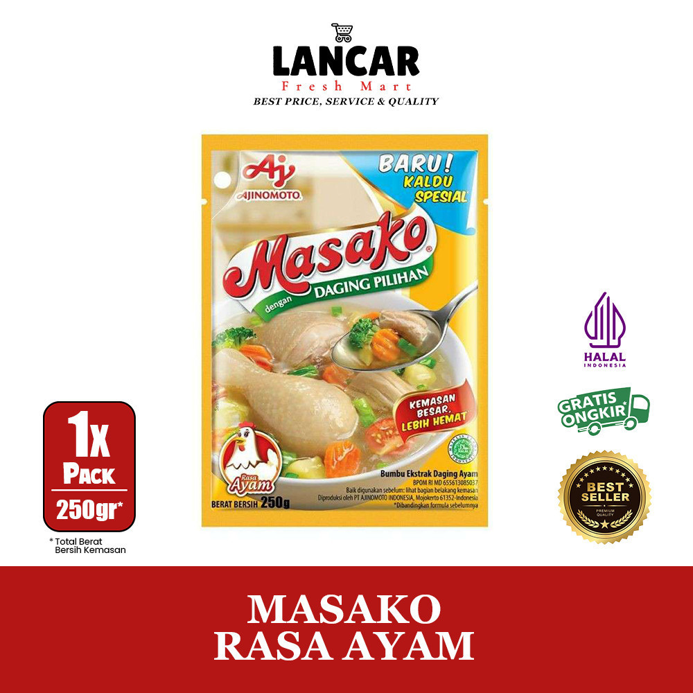 

MASAKO KALDU SPECIAL RASA AYAM 250GR