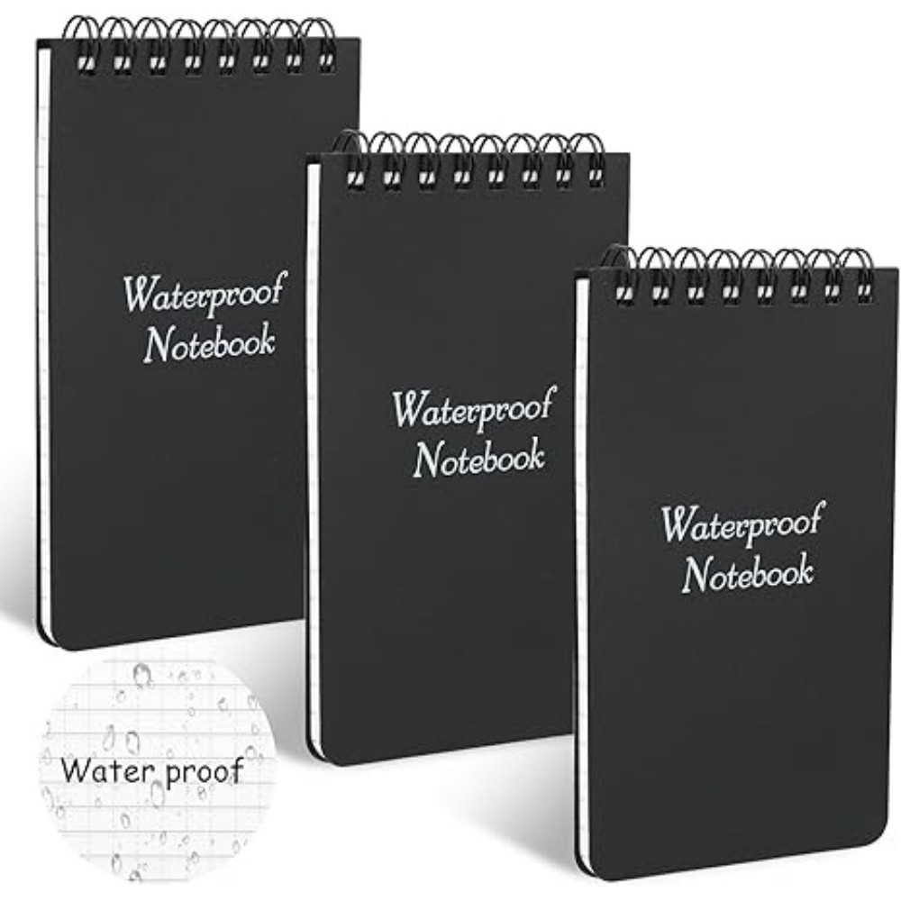

Waterproof Small Notebook Tactical All Weather Pocket Notepads Mini Spiral Memo Pad Note Pads For Outdoor Home Office Sool Gif