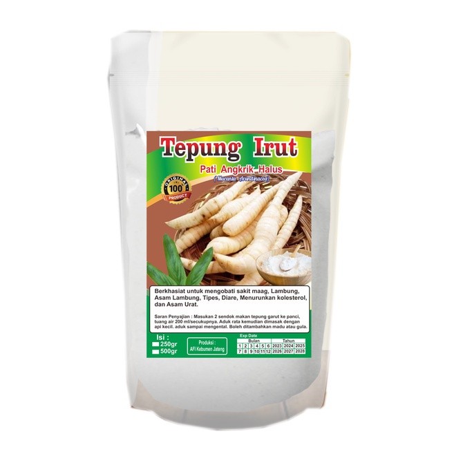 

Tepung garut irut angkrik Solusi masalah Lambung Organik 500GR