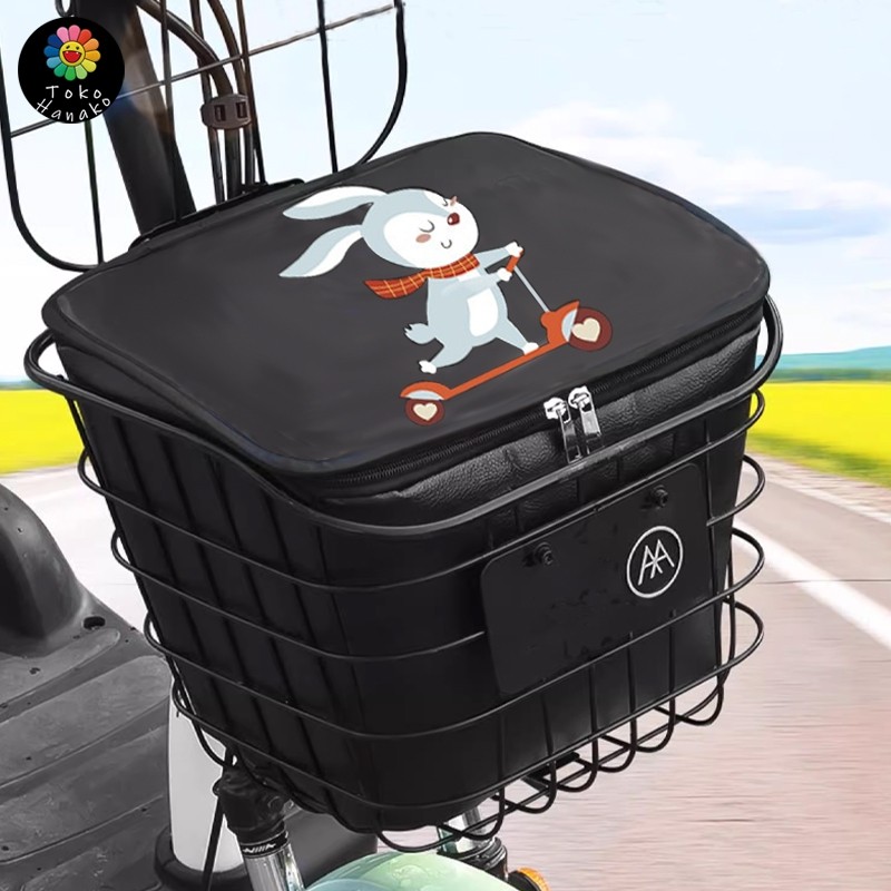 Baru Keranjang Mobil Listrik Tas Tahan Air Baterai Keranjang Sepeda Tertutup Keranjang Mobil Antideb