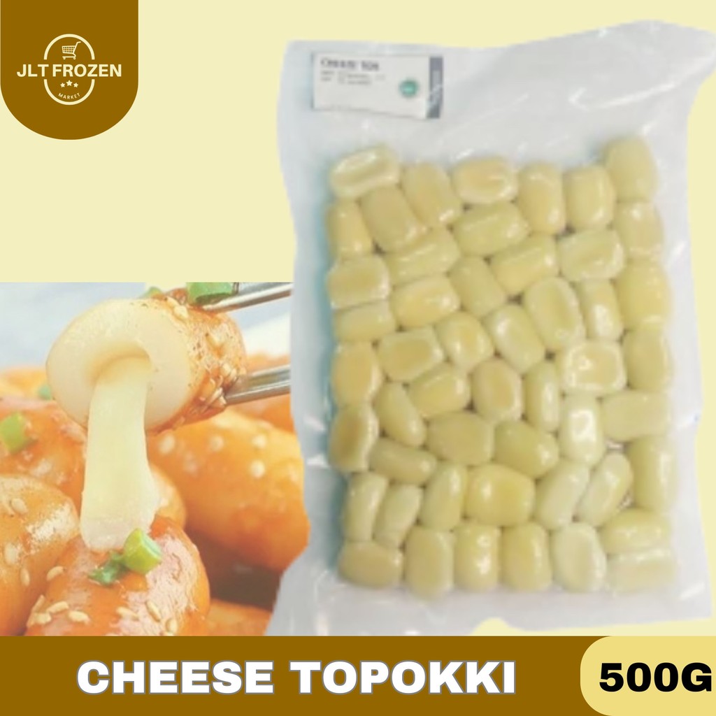 

Cheese Teok 500GR / Cheese Topokki / Topokki Isi Keju