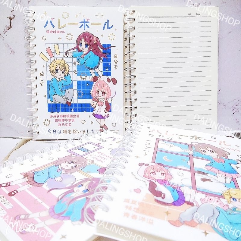 

[±110 Lembar] Notebook A5 Hard Cover NOTE BOOK DALINGSHOP