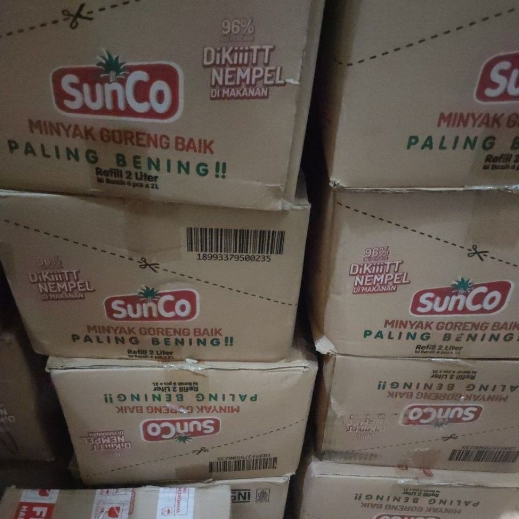 

New Promo Minyak SUNCO 2l 2Dus Po (Cargo)Premium