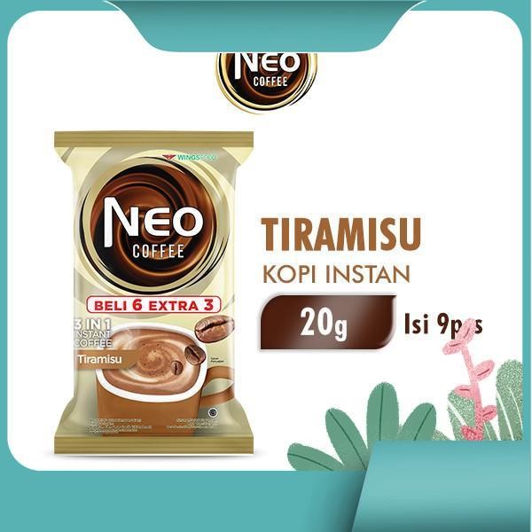 

Neo Coffee Kopi Instan Coffee Mix Variant 20gr isi 9pcs x 2 Pack