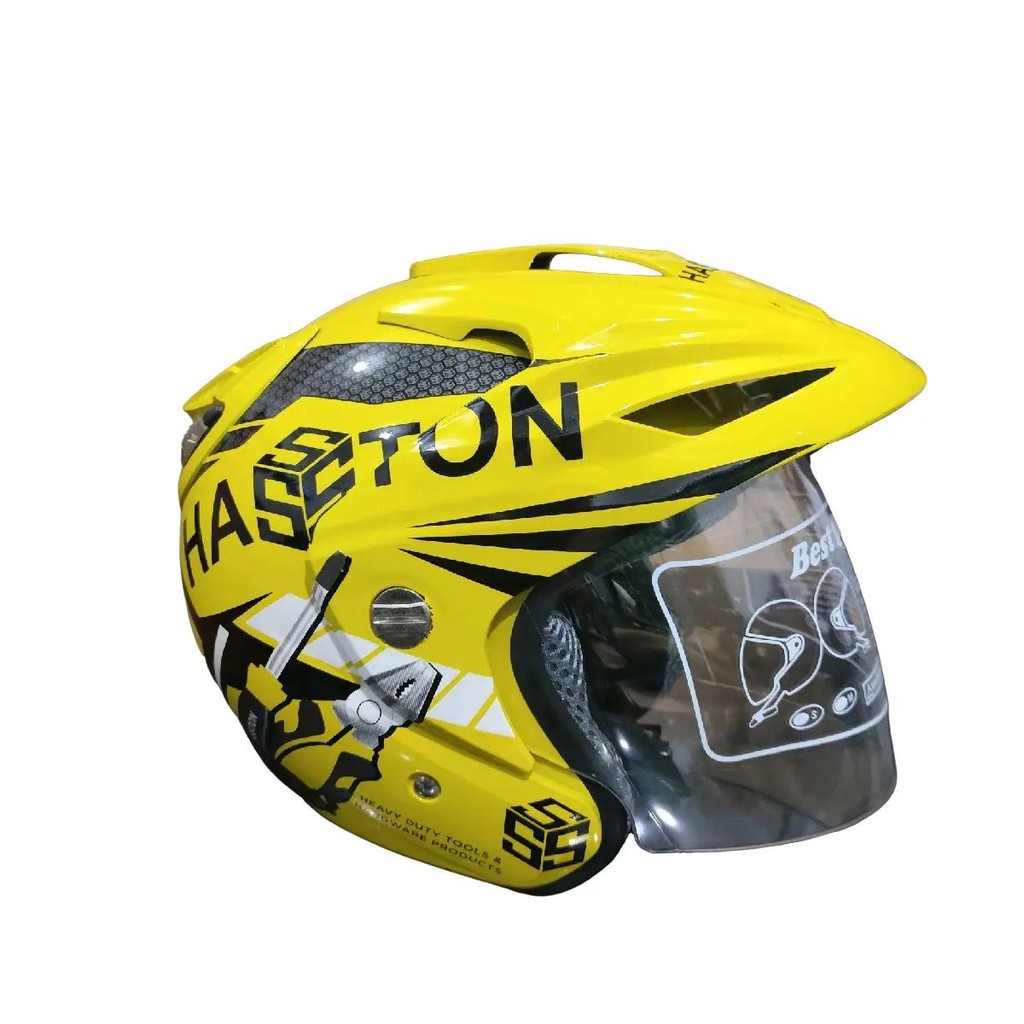 HELM HALF FACE TEKIRO RYU HASSTON KENMASTER SNI PROMOSI