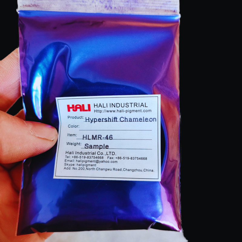 

1G/Jar Super Chameleon Automotive Paint Pigment Powder Hypershift Chameleon Pigment Colorshift Blue/Red/Purple Item:HLMR-46