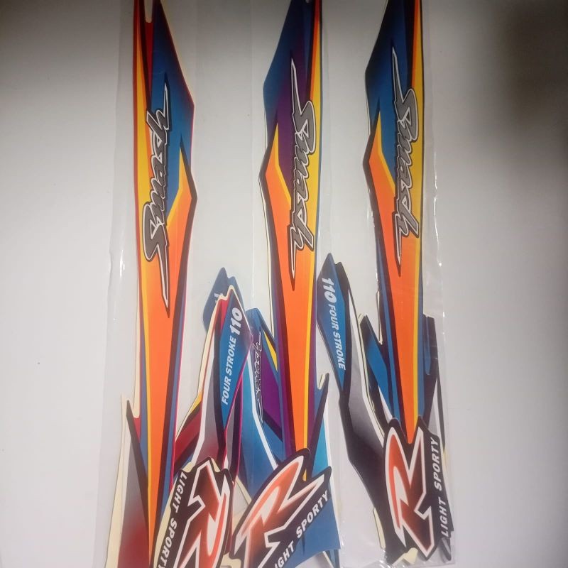 striping sticker Suzuki Smash R 2003