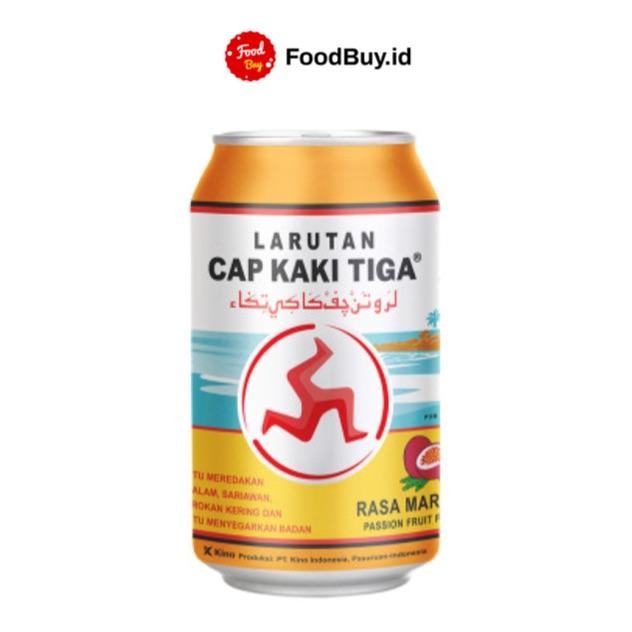 

Larutan Cap Kaki Tiga Rasa Markisa 320 ml