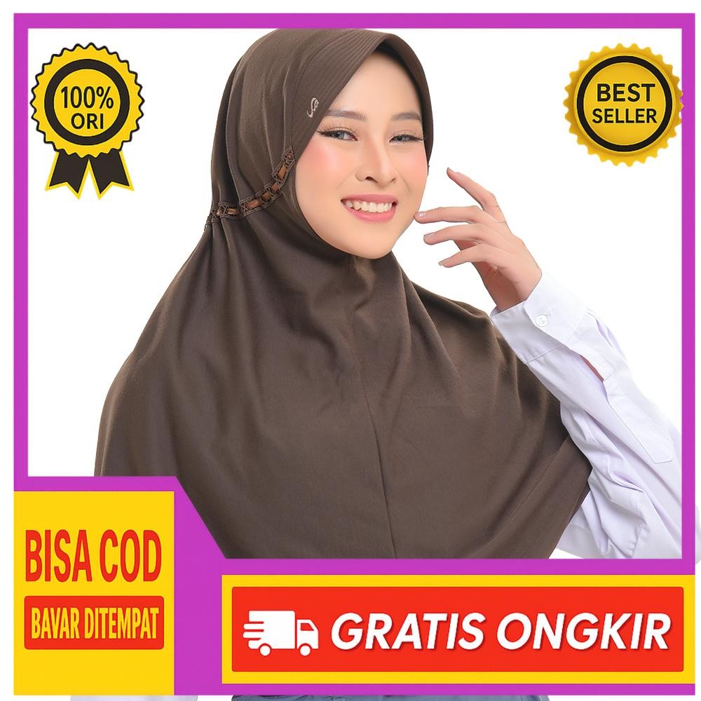 Rabbani - Kerudung Sekolah Rabbani Instan Innova tali terbuka samping