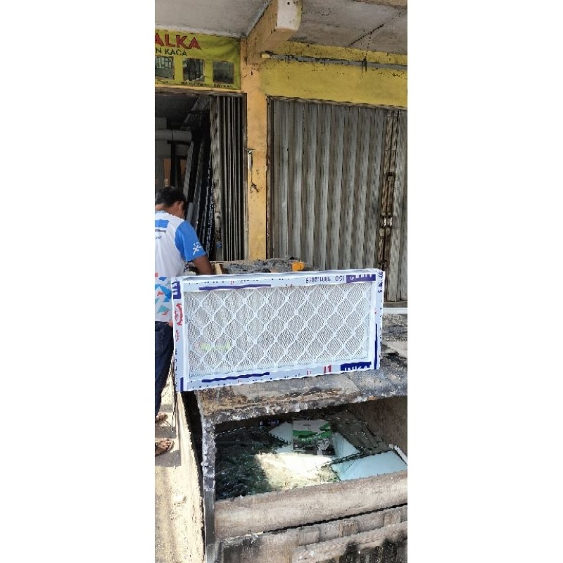 BOVEN 40X80 TANPA KACA ALUMINIUM TRALIS ALUMINIUM EXPANDA VENTILASI ALMUNIUM LOSTER KISI KISI LUBANG