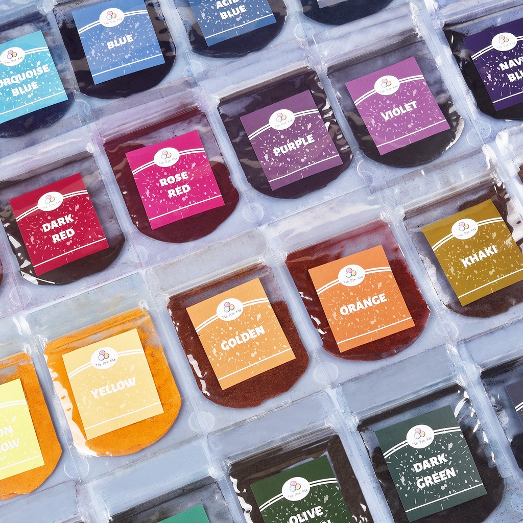 

10g Powder Dye Fabric Dyes Textile Dyeing Garment Tie Dyeing Cotton Nylon Multifunctional Pigment Old Clothes Refurbishment ﻿