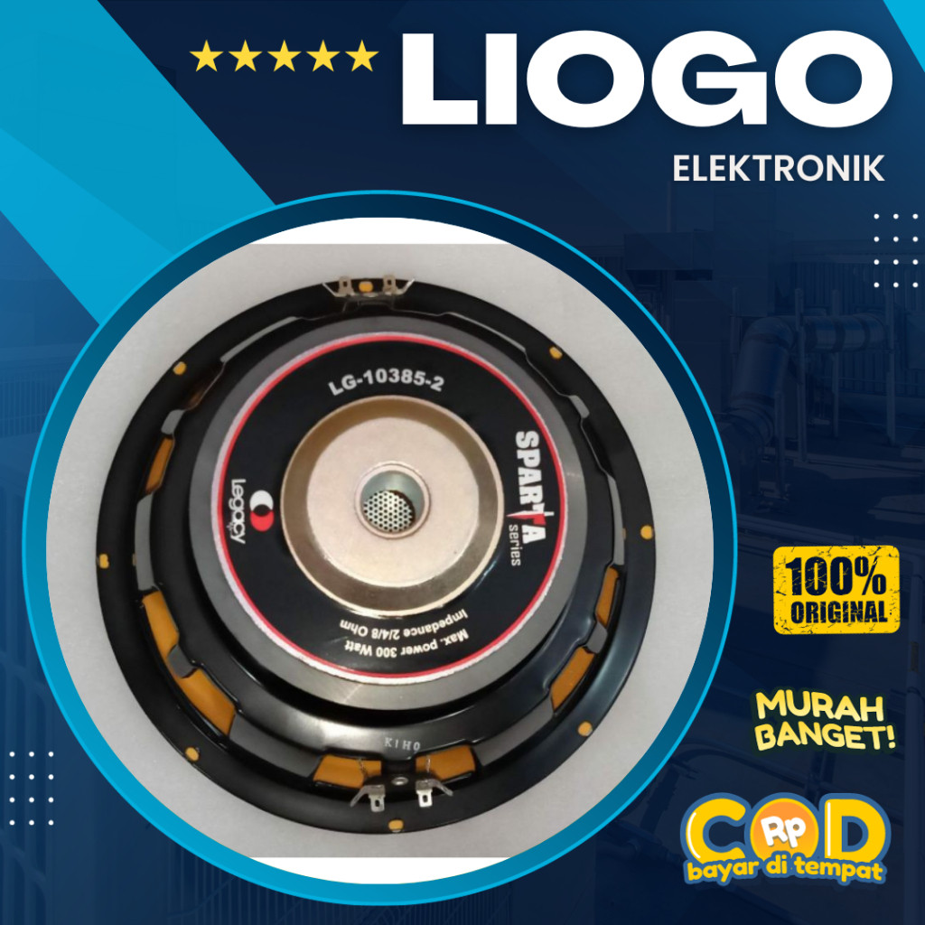 Speaker Legacy 10 Inch Legacy Sparta LG 10385 2 Subwoofer 10 Inch Legacy 10385 Double Coil Audio Sub