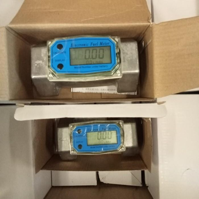 Digital Flowmeter Turbine 2'' Inchi / Flowmeter Turbine Digital 2''