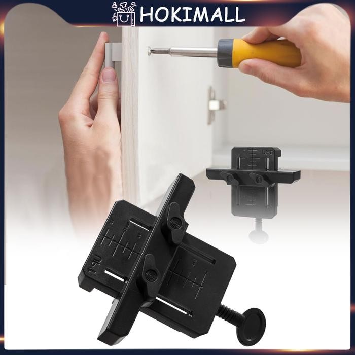 

Household Hidden Door Mounting Jig Cabinets Frame Install Clamp Woodworking Cabinet Door Support Arm Mini ABS Plastic Bracket