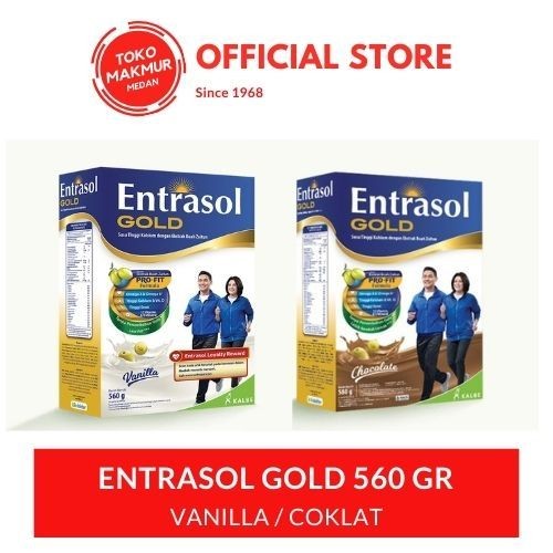 

ENTRASOL GOLD 560 GR - SUSU LANSIA