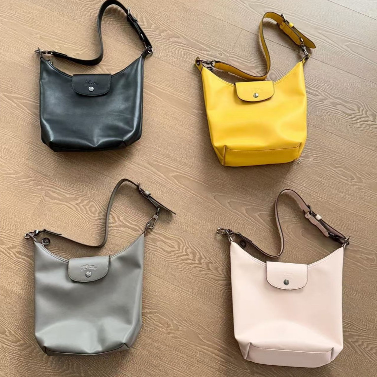 Original 2025 New Style LGP LC Women's Bag Four-color Le Pliage Xtra Medium Leather Hobo Bag Shoulde