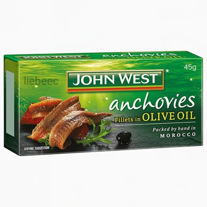 

[PROMO EXP TERBARU] Anchovy ANCHOVIES Fillets in Olive Oil JOHN WEST 45GR / 45 GR JOHNWEST Bergaransi Terlaris