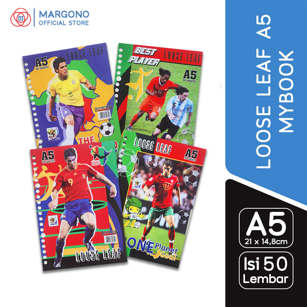 

My Book Distinction Loose Leaf Isi Binder A5 Fifa - 50 Lembar