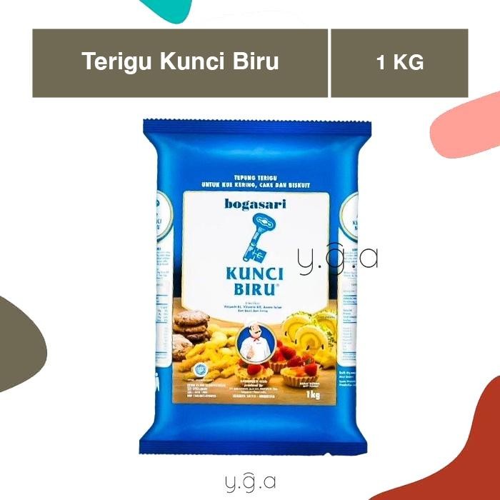 

Terbagus Tepung Terigu Kunci Biru 1KG