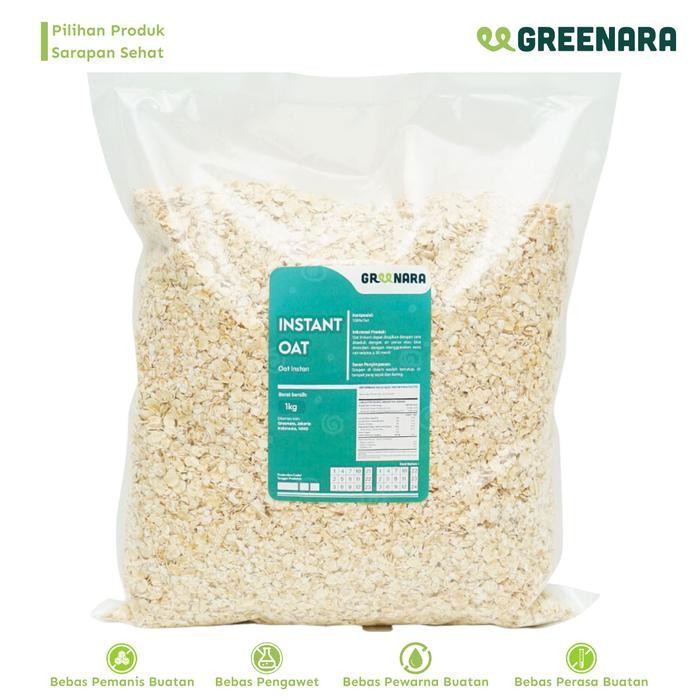 

PROMO-[Best Quality] Greenara Instant Oat 1kg / Oat Instan 1kg
