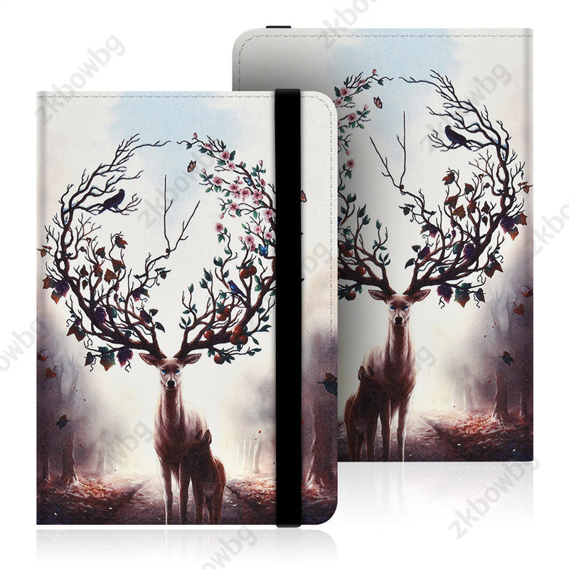 Print Universal Cover for Rakuten Kobo Glo HD N437 Kobo Aura N514 N613 Kobo Touch 2.0 N587 6'' Ebook