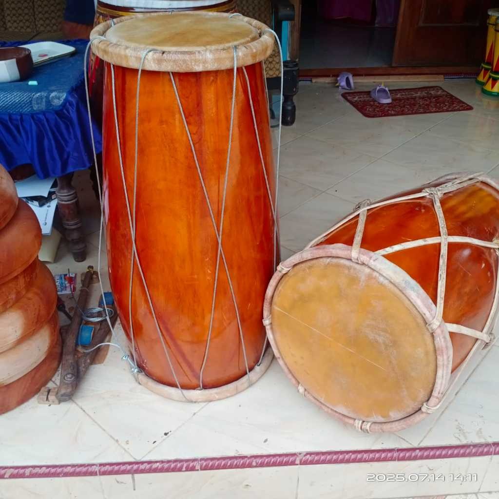 Kendang Trong Jawa Timuran – Kendang Jadi Kayu Nangka & Mahoni | Spesial Kayu Unik_ID