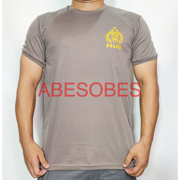 kaos dinas polisi / kaos dalaman polisi / Kaos Polisi pria Lengan Pendek