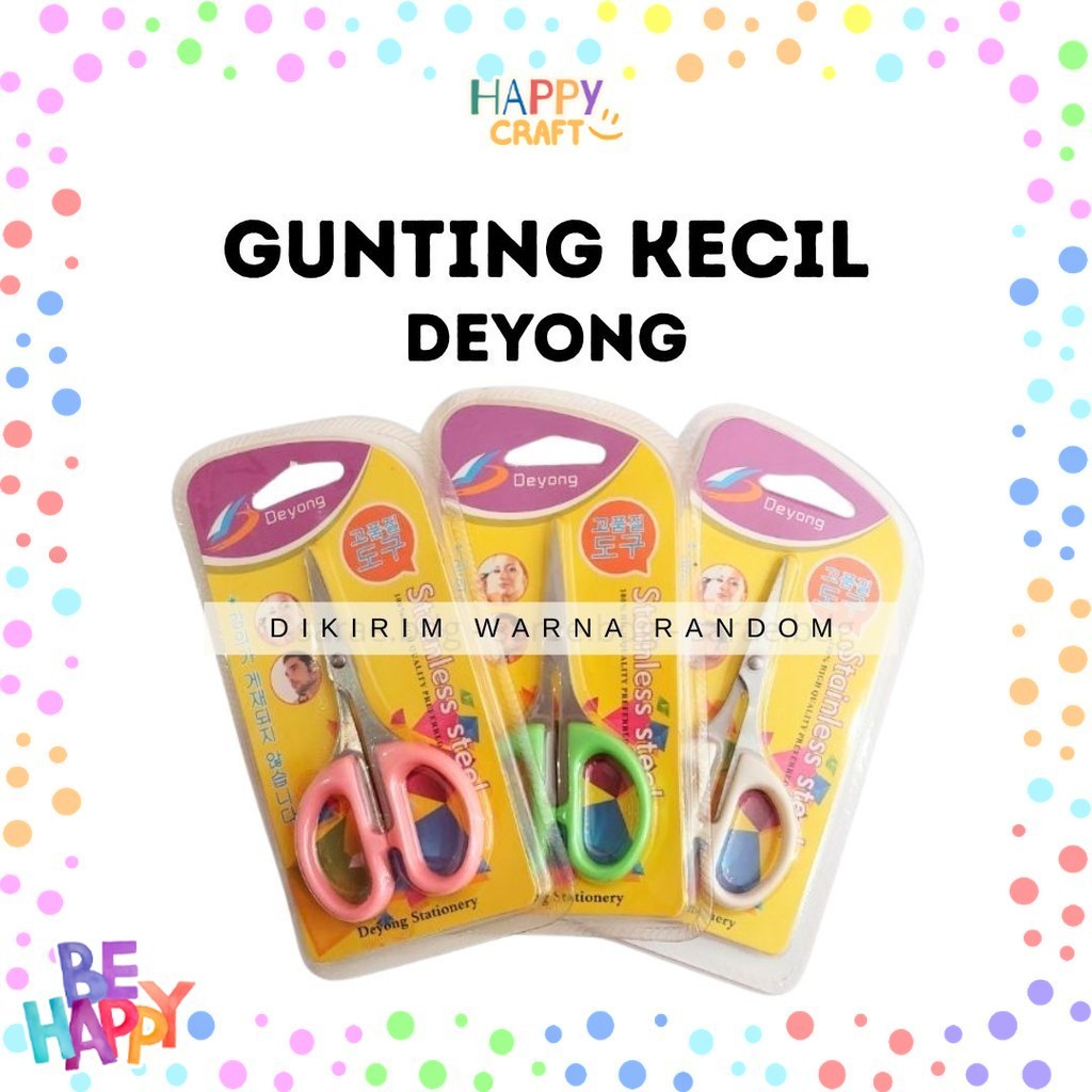 

DEYONG Gunting Kecil Tajam Stainless Steel